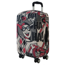 Load image into Gallery viewer, Harley Quinn Luggage Cover DC Comic Accessories Harley Quinn Accessories DC Comic Luggage Cover Harley Quinn Gift