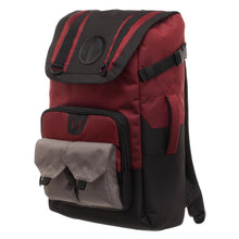 Load image into Gallery viewer, Marvel Deadpool Backpack  Black and Red Deadpool Backpack