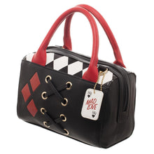 Load image into Gallery viewer, Haryley Quinn Diamond Mini Satchel Bag Handbag