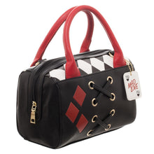 Load image into Gallery viewer, Haryley Quinn Diamond Mini Satchel Bag Handbag