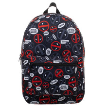 Load image into Gallery viewer, Marvel Deadpool Bag Sublimated Backpack - Deadpool Backpack Great Deadpool Gift