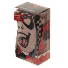 Load image into Gallery viewer, Harley Quinn Luggage Cover DC Comic Accessories Harley Quinn Accessories DC Comic Luggage Cover Harley Quinn Gift