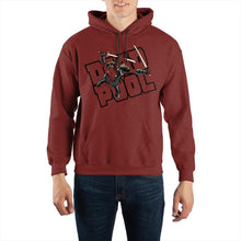 Load image into Gallery viewer, Marvel Deadpool Katana Pullover Hooded Sweatshirt