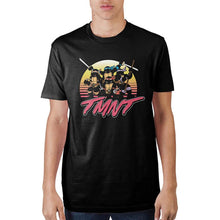 Load image into Gallery viewer, Teenage Mutant Ninja Turtles Sunset Colors Black T-Shirt