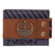 Load image into Gallery viewer, Star Wars Rogue One Rebel Snap Bi-Fold Wallet