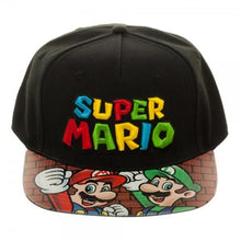 Load image into Gallery viewer, Super Mario Bros. Printed Vinyl Bill Flatbill