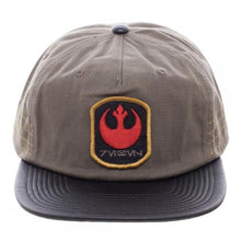 Load image into Gallery viewer, Star Wars Rogue One Distressed Rebel Slouch Snapback