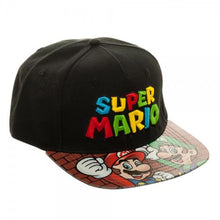 Load image into Gallery viewer, Super Mario Bros. Printed Vinyl Bill Flatbill